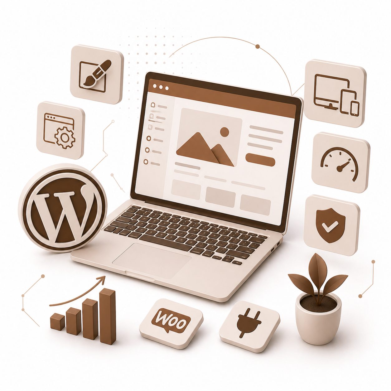 wordpress pour création de site internet
